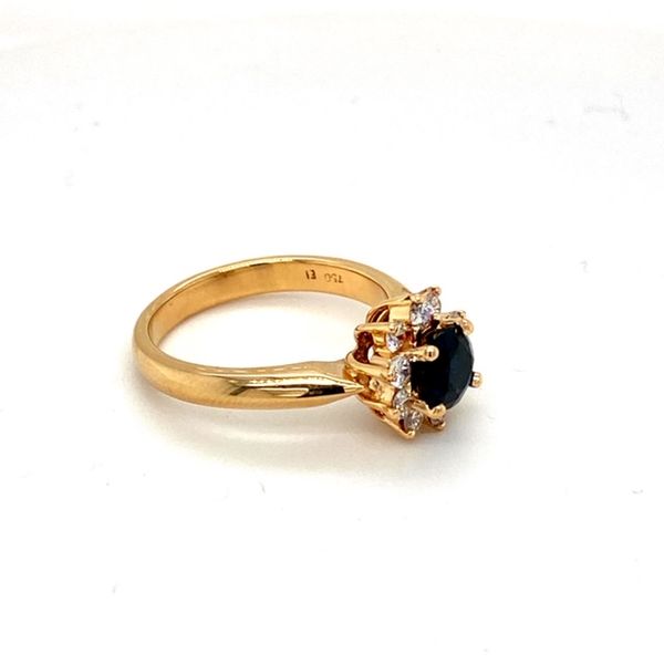 Estate Sapphire Ring Image 3 Toner Jewelers Overland Park, KS