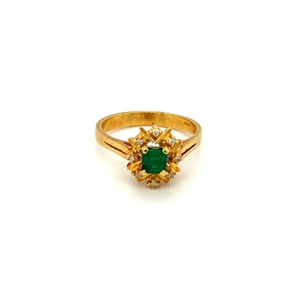 Estate Emerald Ring Toner Jewelers Overland Park, KS
