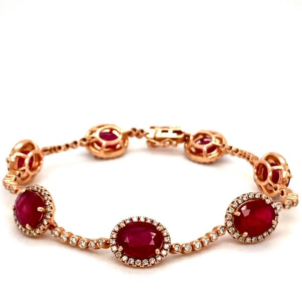 Ruby and Diamond Bracelet Toner Jewelers Overland Park, KS