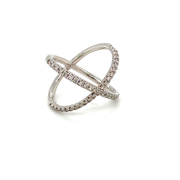 Diamond X-Ring Image 2 Toner Jewelers Overland Park, KS