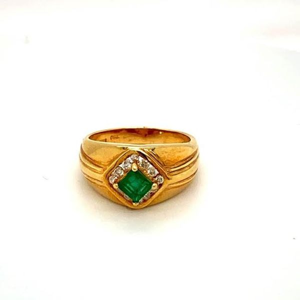 Estate Emerald Ring Toner Jewelers Overland Park, KS