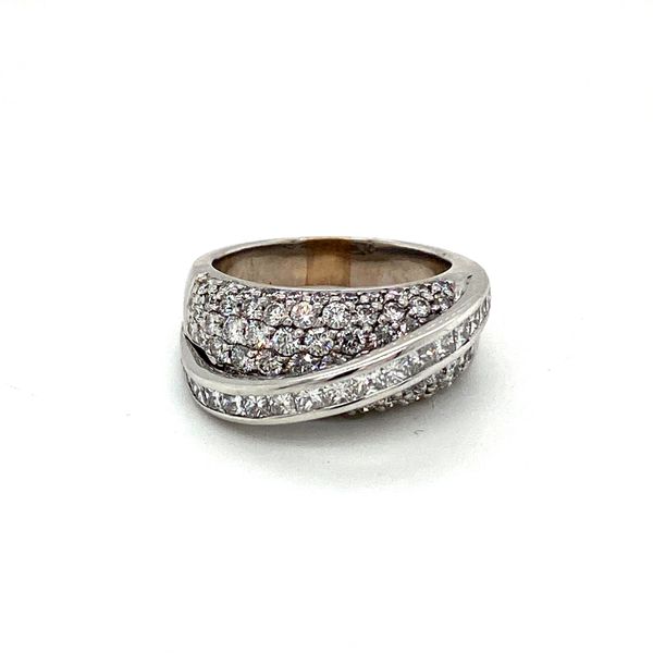 Estate Diamond Abstract Ring Toner Jewelers Overland Park, KS