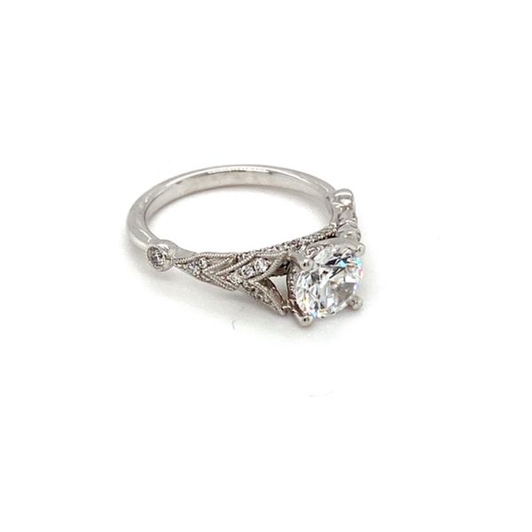 Gabriel & Co. Vintage Engagement Ring Setting Image 2 Toner Jewelers Overland Park, KS