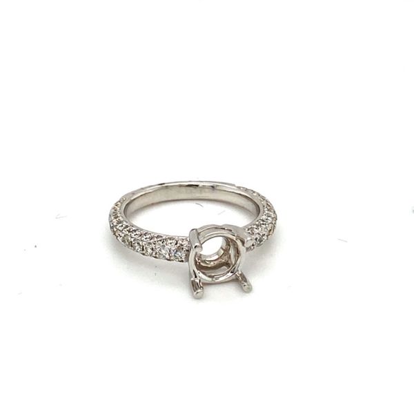 Solitaire Engagement Ring Setting Image 2 Toner Jewelers Overland Park, KS
