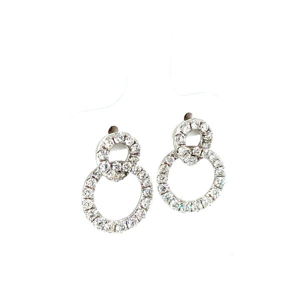 Estate Diamond Earrings Image 2 Toner Jewelers Overland Park, KS