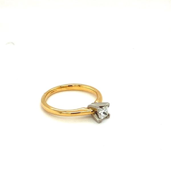 Yellow Gold VS2 Diamond Engagement Ring  Image 3 Toner Jewelers Overland Park, KS