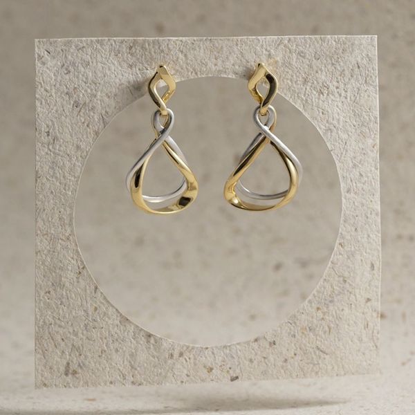Two-Tone VENICE Earrings Image 2 Vandenbergs Fine Jewellery Winnipeg, MB