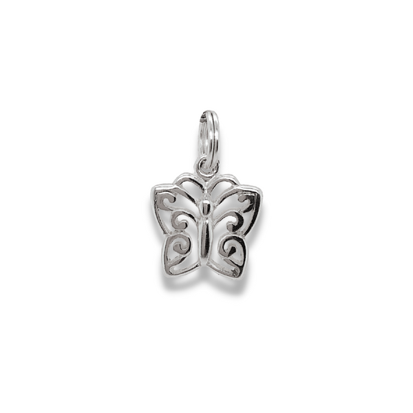 Silver Butterfly Charm Vandenbergs Fine Jewellery Winnipeg, MB