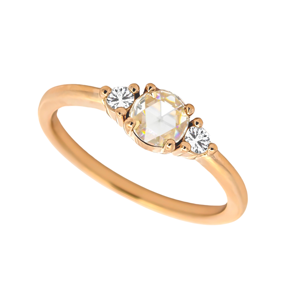 14K Gold Rose Cut Diamond Ring Vandenbergs Fine Jewellery Winnipeg, MB