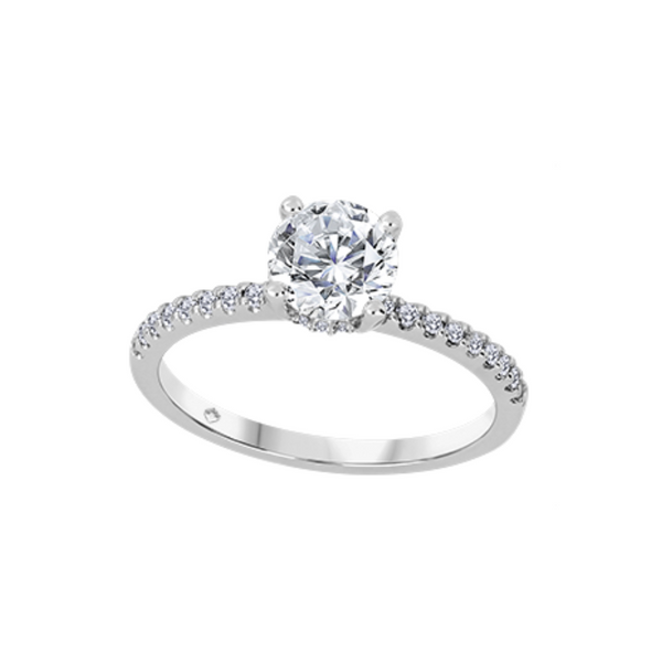 14K White Gold Diamond Engagement Ring Image 2 Vandenbergs Fine Jewellery Winnipeg, MB