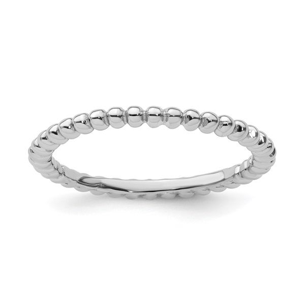 Sterling Silver Stackable Bead Ring Image 2 Vandenbergs Fine Jewellery Winnipeg, MB