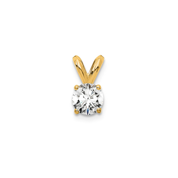 14K Gold Lab Grown Diamond Pendant Vandenbergs Fine Jewellery Winnipeg, MB