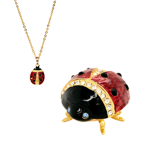 Lofty Ladybug Trinket Box Vandenbergs Fine Jewellery Winnipeg, MB