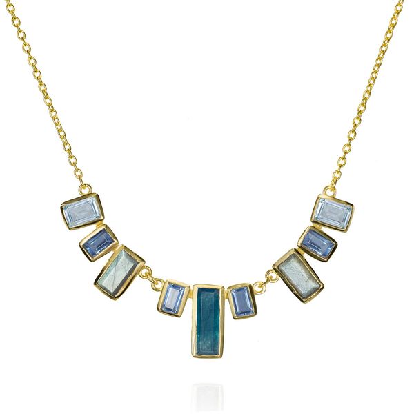 Gold Plated Multi-Stone Necklace Vandenbergs Fine Jewellery Winnipeg, MB