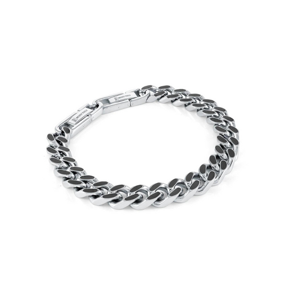 Steel & Carbon Fibre Chain Bracelet Vandenbergs Fine Jewellery Winnipeg, MB