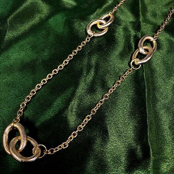 Long Gold Chain Necklace Image 2 Vandenbergs Fine Jewellery Winnipeg, MB