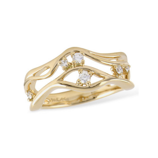 14KT Yellow Gold Diamond Ring Vandenbergs Fine Jewellery Winnipeg, MB