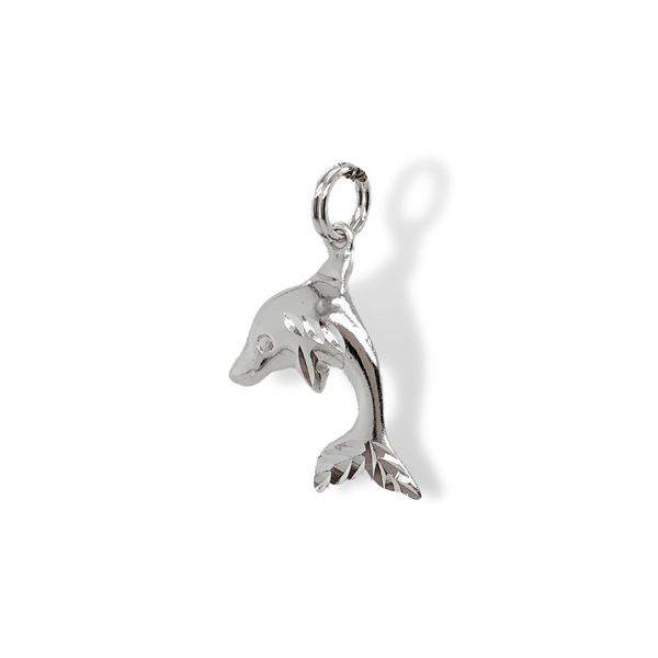 Silver Dolphin Charm Vandenbergs Fine Jewellery Winnipeg, MB