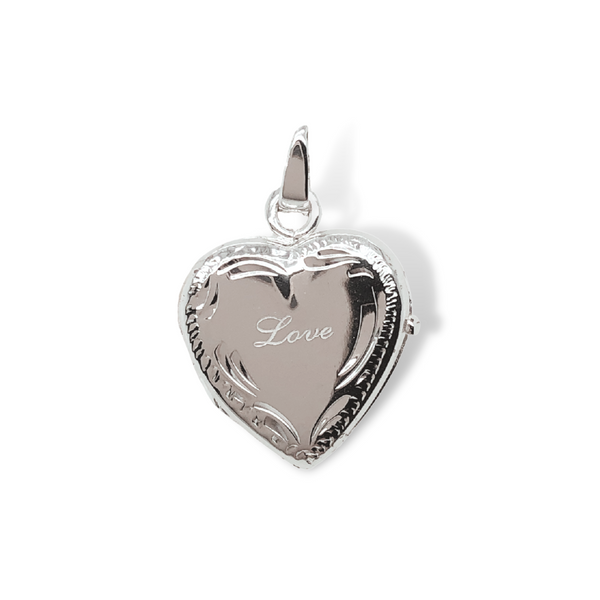 "Love" Heart Locket Pendant Vandenbergs Fine Jewellery Winnipeg, MB