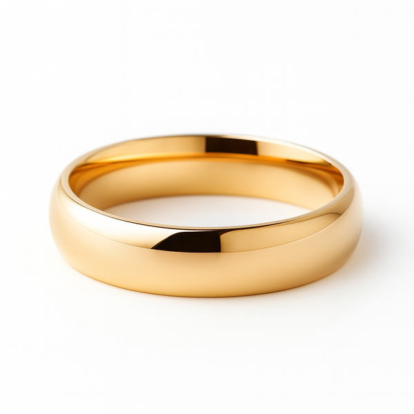 Yellow Gold Comfort Fit Wedding Band Vandenbergs Fine Jewellery Winnipeg, MB