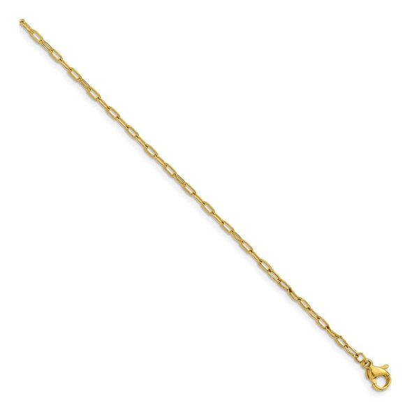 Yellow Paperclip Chain Necklace Vandenbergs Fine Jewellery Winnipeg, MB