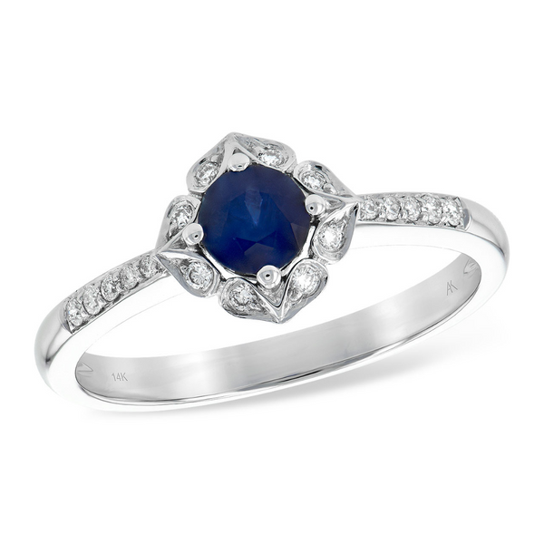 Diamond & Sapphire Ring Vandenbergs Fine Jewellery Winnipeg, MB