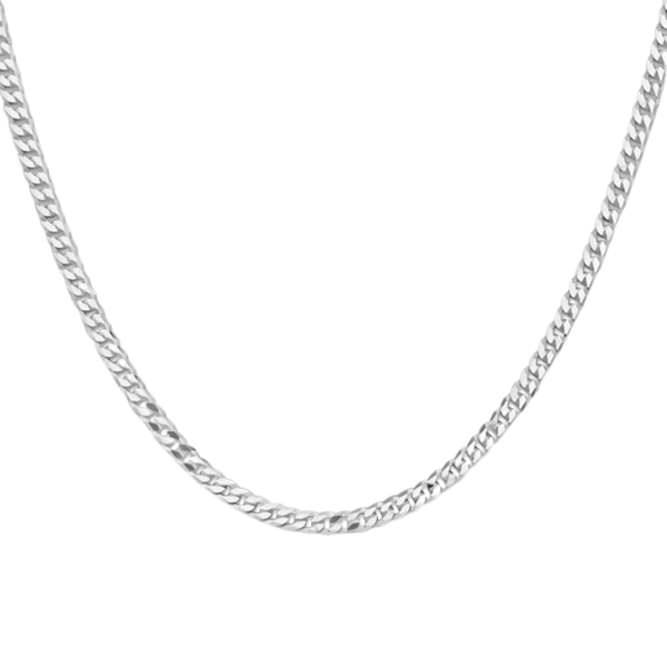 18" Silver Curb Chain Vandenbergs Fine Jewellery Winnipeg, MB
