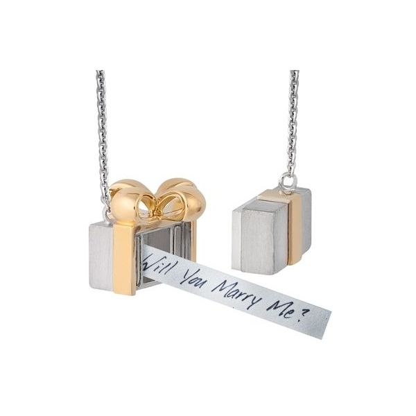 Petra Azar Box Of Love Silver And Gold Necklace Vandenbergs Fine Jewellery Winnipeg, MB