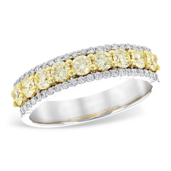 Yellow & White Diamond Ring Vandenbergs Fine Jewellery Winnipeg, MB