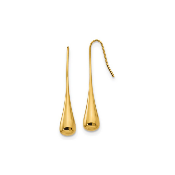 Gold Plated Drop Earrings Vandenbergs Fine Jewellery Winnipeg, MB