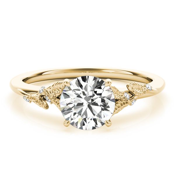 Autumn Floral 1.00 Carat Diamond Engagement Ring  Venus Jewelers Somerset, NJ