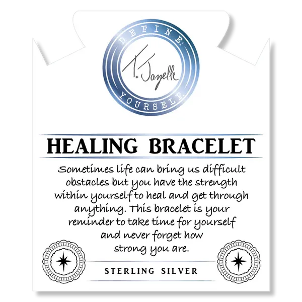 T Jazelle Healing Purple Jasper Bracelet- RCINJ Promotion Eligible Image 2 Venus Jewelers Somerset, NJ
