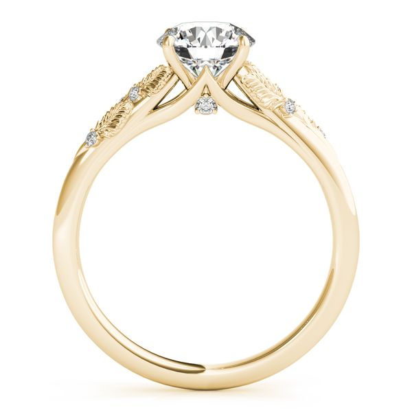 Autumn Floral 1.00 Carat Diamond Engagement Ring  Image 2 Venus Jewelers Somerset, NJ
