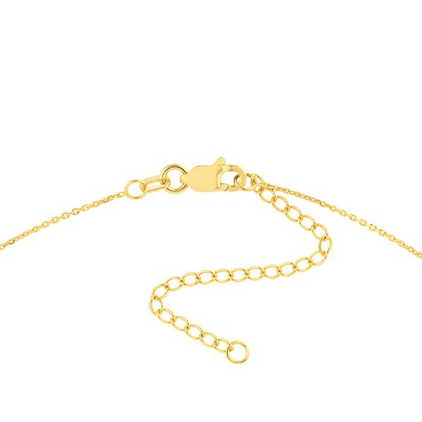 Love, Hope, and Faith Charm 14k Gold Necklace Image 4 Venus Jewelers Somerset, NJ
