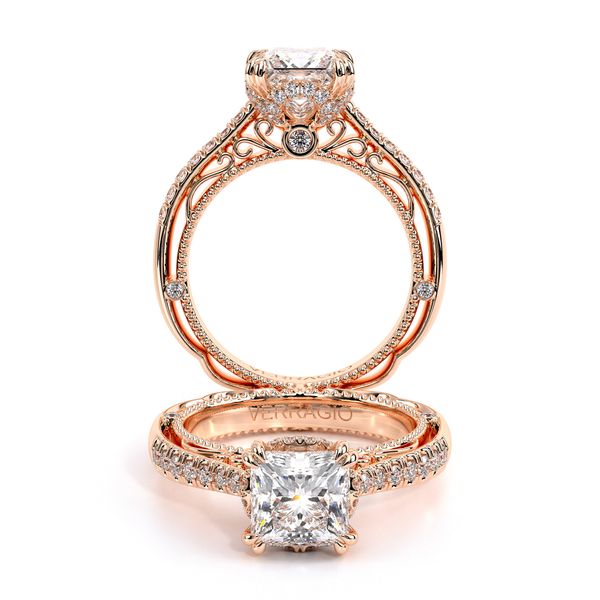 Venetian Pave Engagement Ring Hannoush Jewelers, Inc. Albany, NY