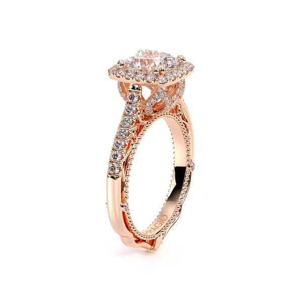 Venetian Halo Engagement Ring Image 3 SVS Fine Jewelry Oceanside, NY