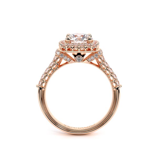 Renaissance Halo Engagement Ring Image 4 Hannoush Jewelers, Inc. Albany, NY