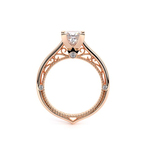 Venetian Solitaire Engagement Ring Image 4 Alexander Fine Jewelers Fort Gratiot, MI