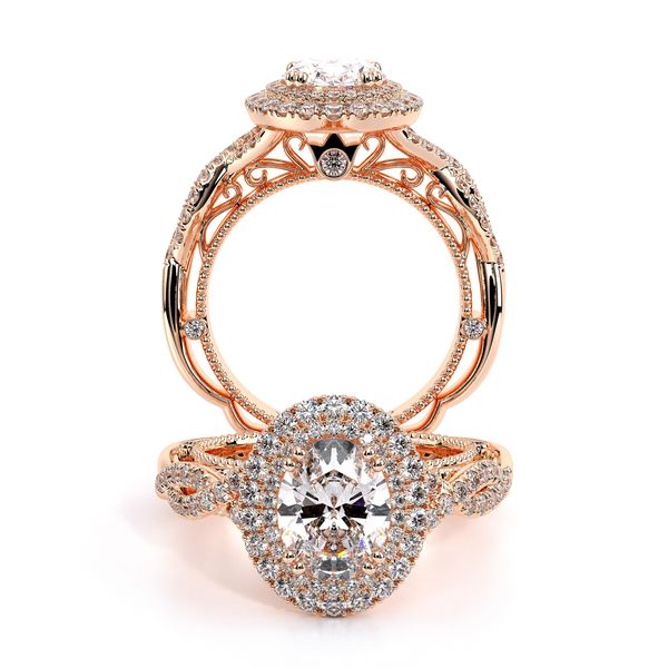 Venetian Halo Engagement Ring Alexander Fine Jewelers Fort Gratiot, MI