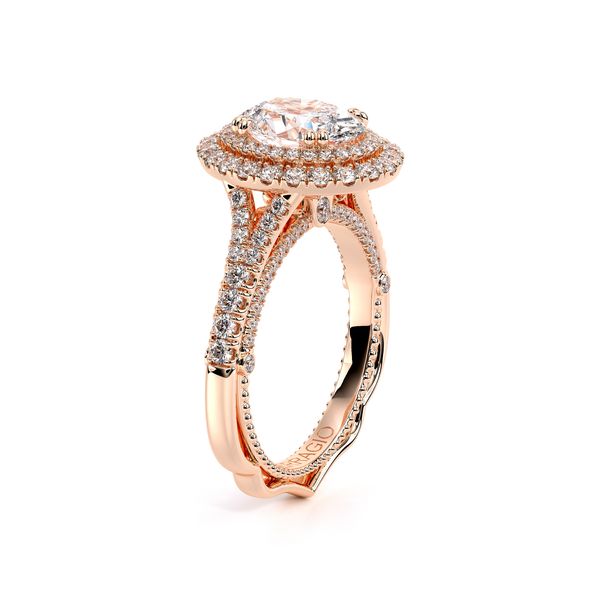 Venetian Halo Engagement Ring Image 3 Hannoush Jewelers, Inc. Albany, NY