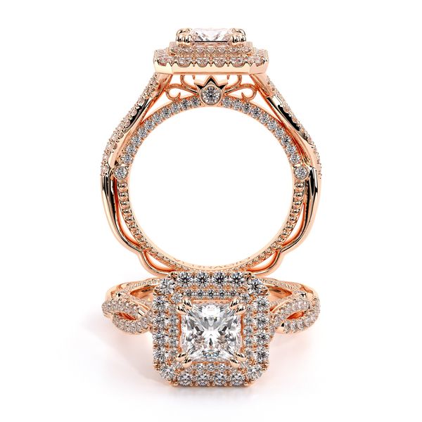 Venetian Halo Engagement Ring Hannoush Jewelers, Inc. Albany, NY