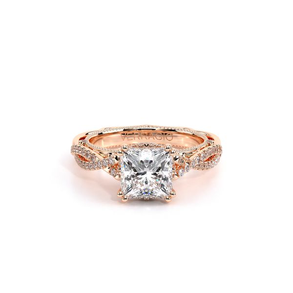 Venetian Vintage Engagement Ring Image 2 SVS Fine Jewelry Oceanside, NY