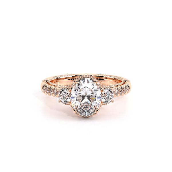 Venetian Three Stone Engagement Ring Image 2 SVS Fine Jewelry Oceanside, NY