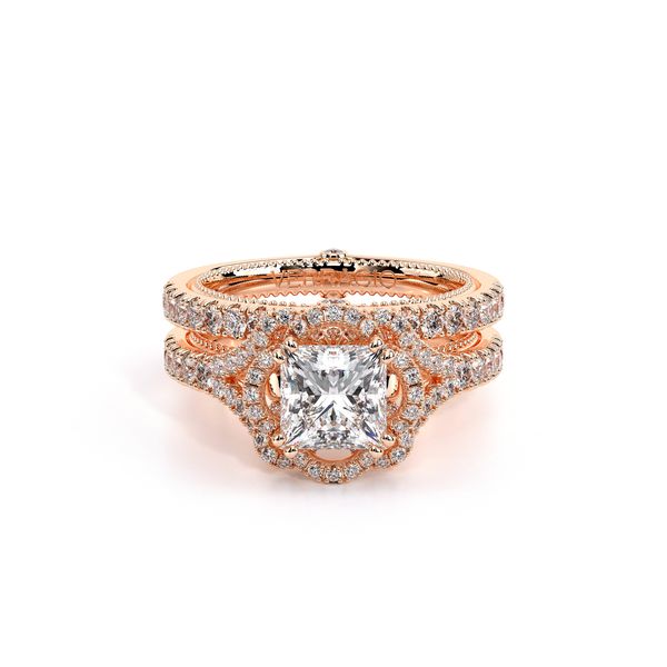 Couture Pave Engagement Ring Image 5 SVS Fine Jewelry Oceanside, NY