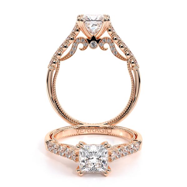 Insignia Pave Engagement Ring Hannoush Jewelers, Inc. Albany, NY