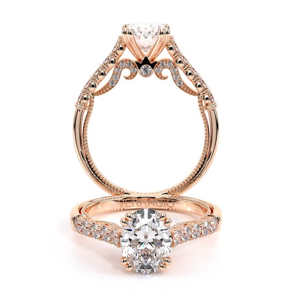 Insignia Pave Engagement Ring Hannoush Jewelers, Inc. Albany, NY