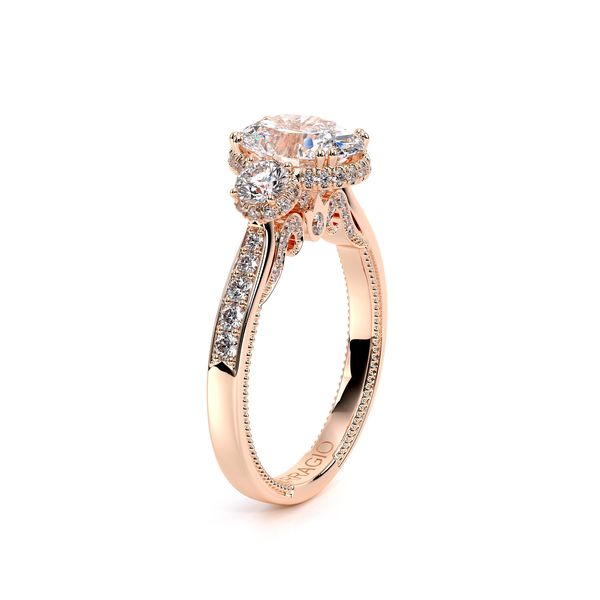Insignia Three Stone Engagement Ring Image 3 Hannoush Jewelers, Inc. Albany, NY