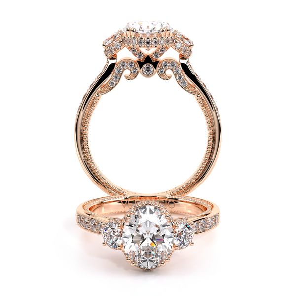 Insignia Three Stone Engagement Ring Hannoush Jewelers, Inc. Albany, NY