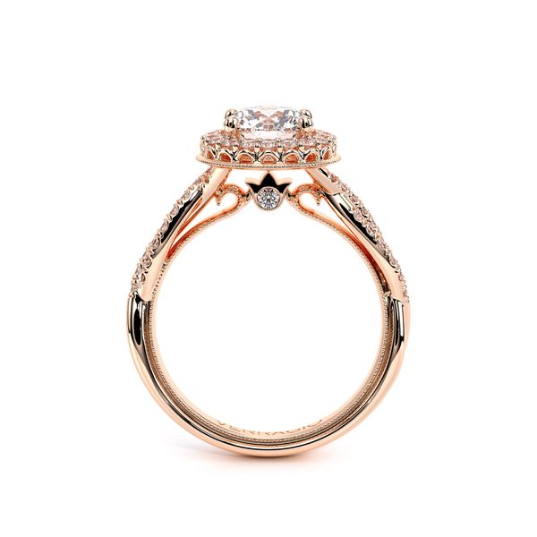 Renaissance Halo Engagement Ring Image 4 Hannoush Jewelers, Inc. Albany, NY