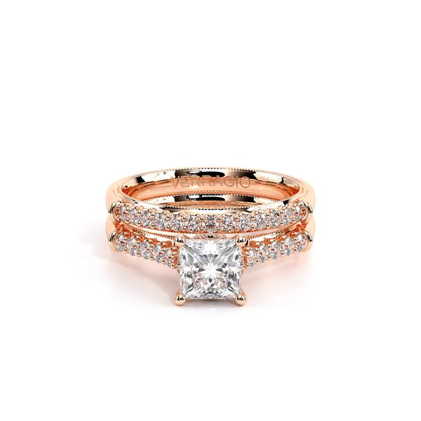 Renaissance Pave Engagement Ring Image 5 Hannoush Jewelers, Inc. Albany, NY